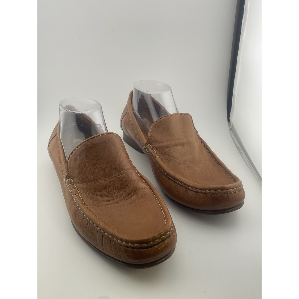 Cole Haan Mens Brown Pincher Leather Loafer Shoes Size‎ 8.5 - Picture 4 of 16